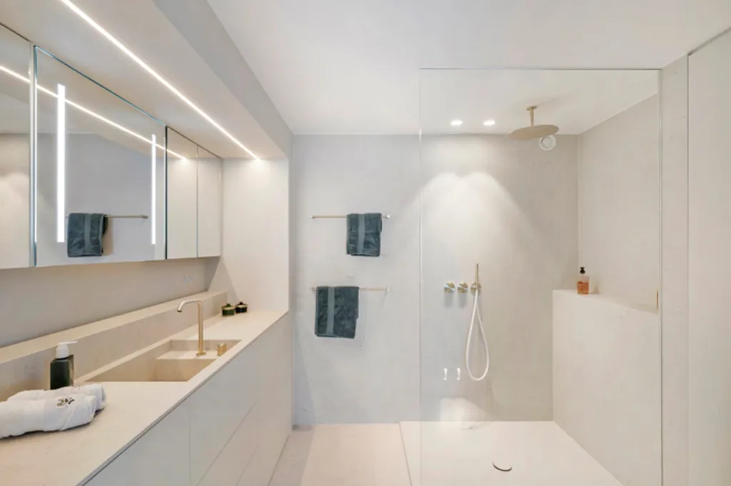 Salles de bain - Penthouse avec Vue Panoramique sur le Zoute à Bruxelles