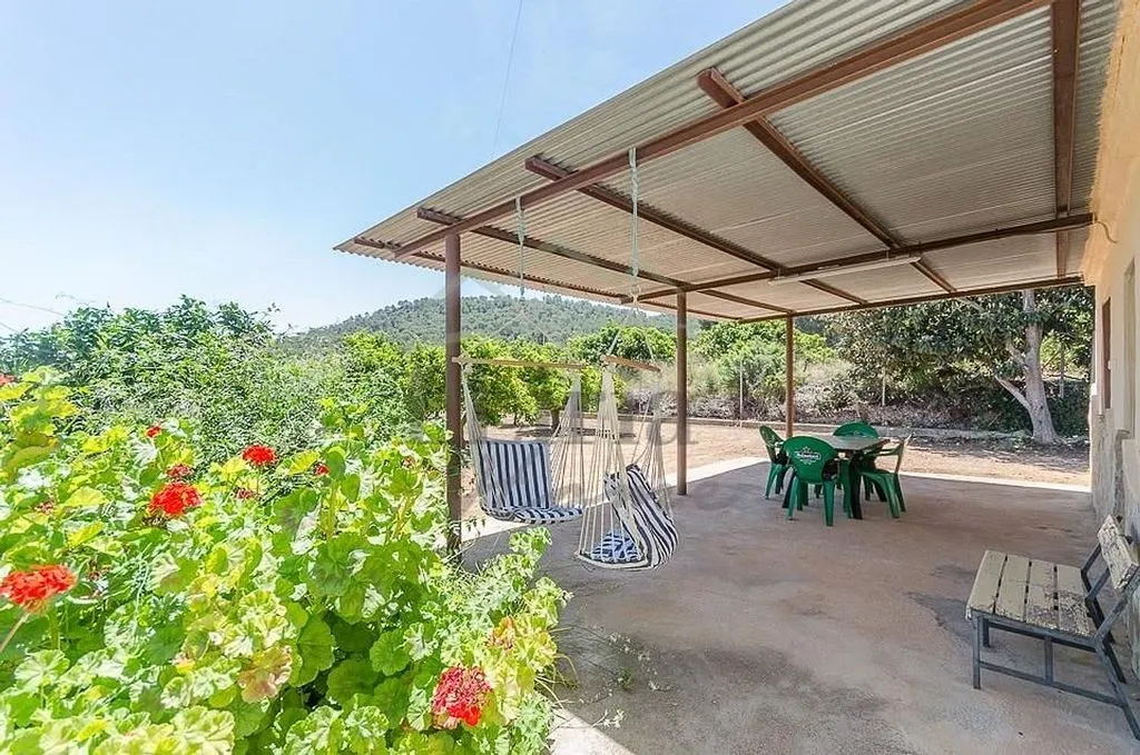 Terrasse - Rustic Farmhouse with Pool in Villamarchante