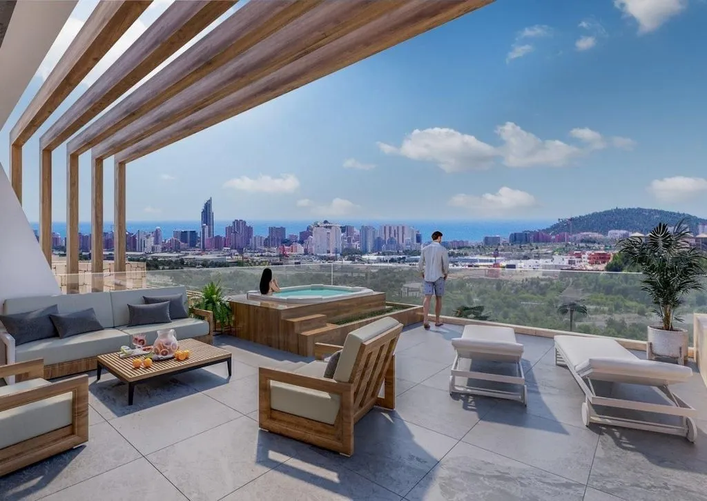 Terrasse - Luxury Flat with Sea View in Finestrat