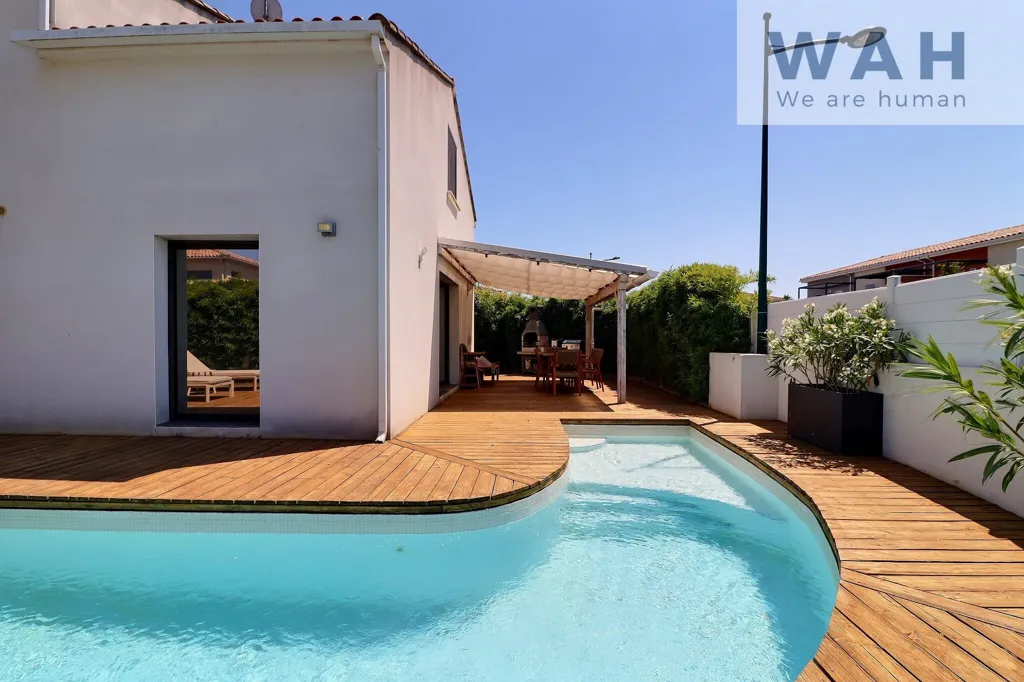 Piscine - Villa Contemporaine avec Piscine à Mauguio