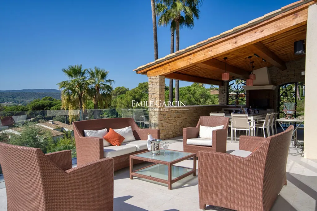 Terrass - Villa with Panoramic Sea View in Ramatuelle