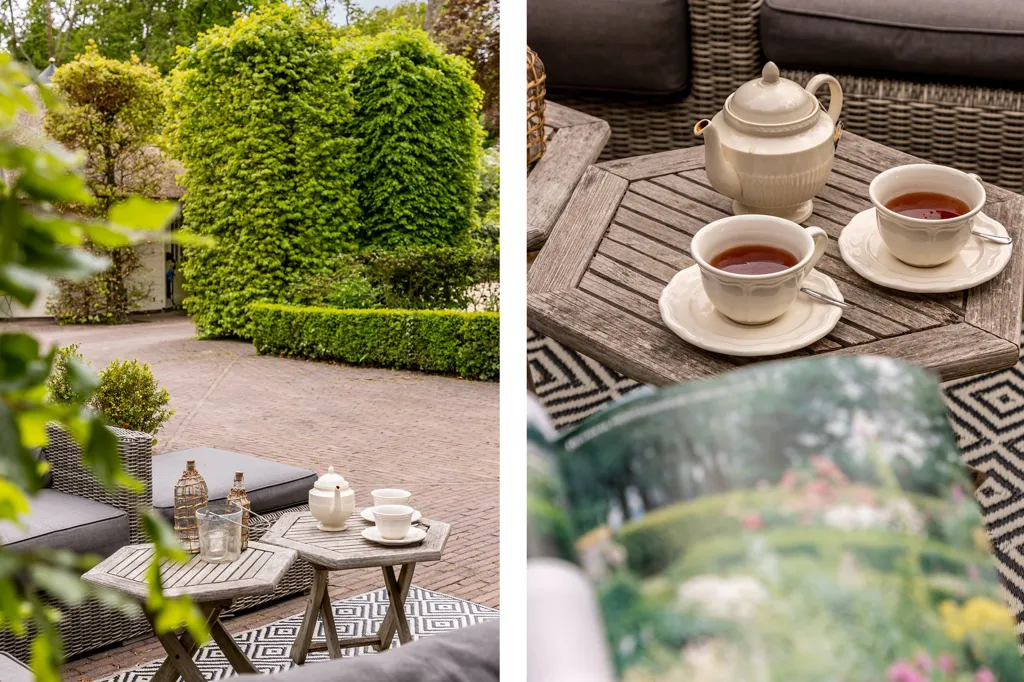 Terrasse - Luxury Villa with Jacuzzi in Oostvoorne