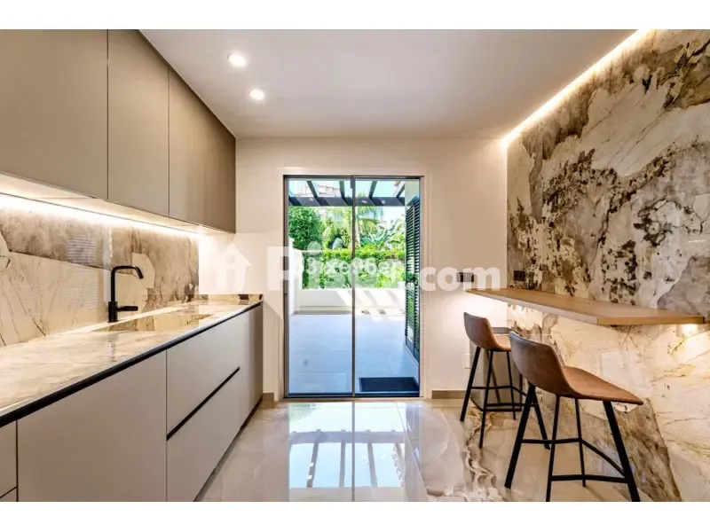Cuisine - Ground Floor Apartment with Golf Access in Benahavís