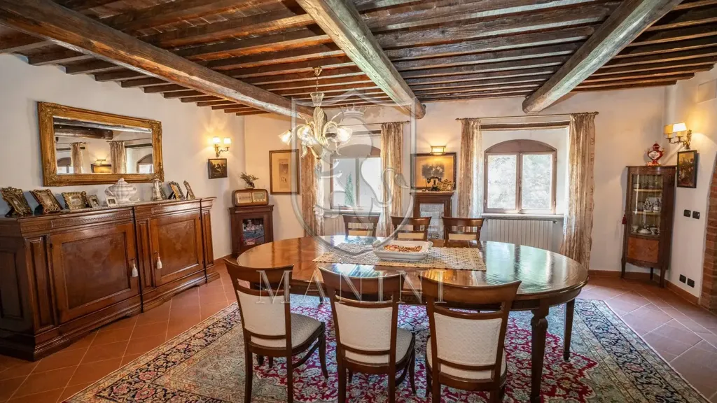 Salle à manger - Historic Castle with Garden in Sinalunga
