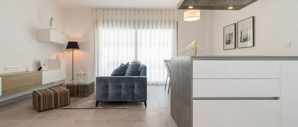 Soggiorno - New Apartment with Private Garden in Punta Prima