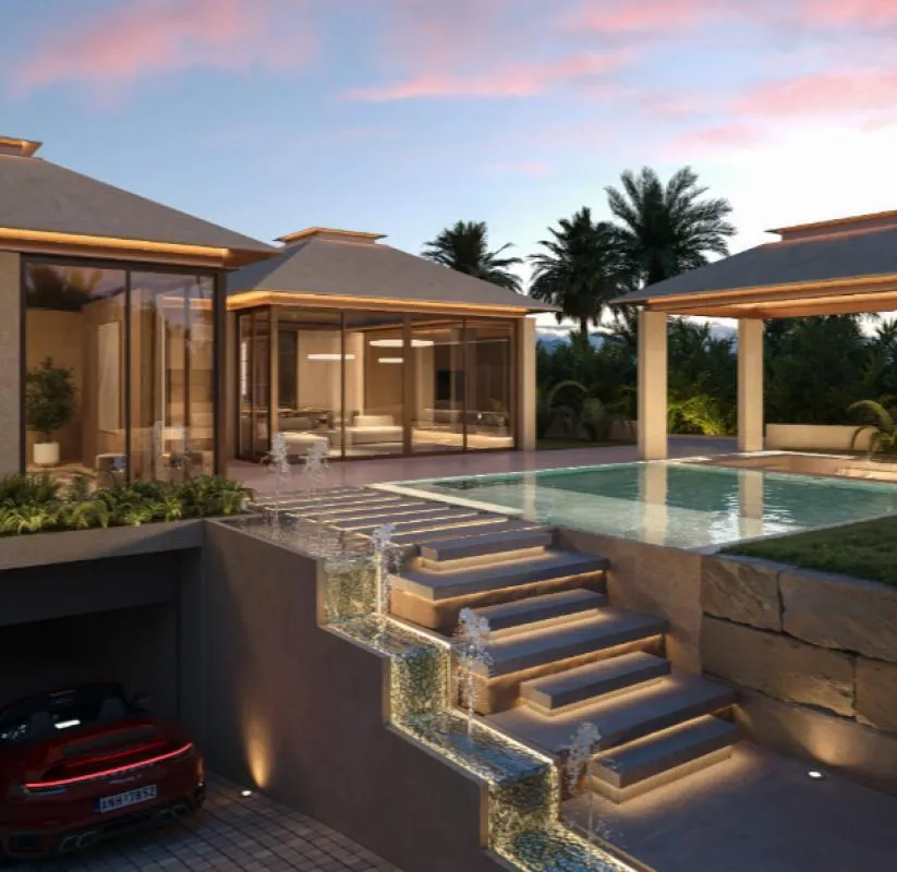 Piscine - Contemporary Villa with Pool in Nueva Andalucía