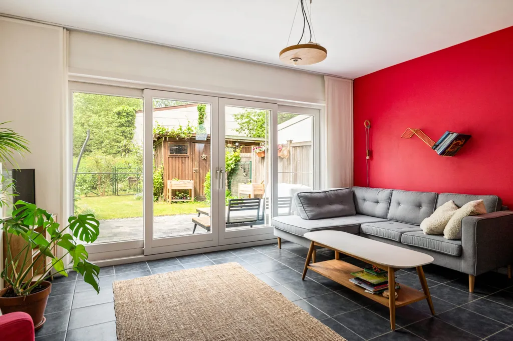 Séjour - Maison avec Jardin ensoleillé à Wetteren