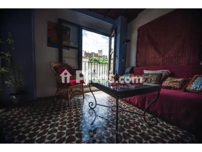 Living Room - Apartment with Alhambra Views in Albaicín
