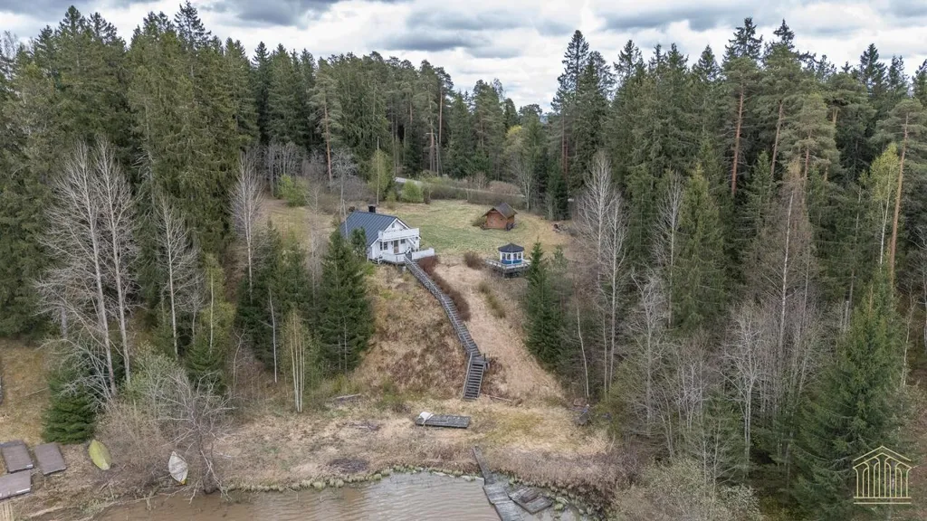 Vista aerea - Cottage with Lake View in Somero