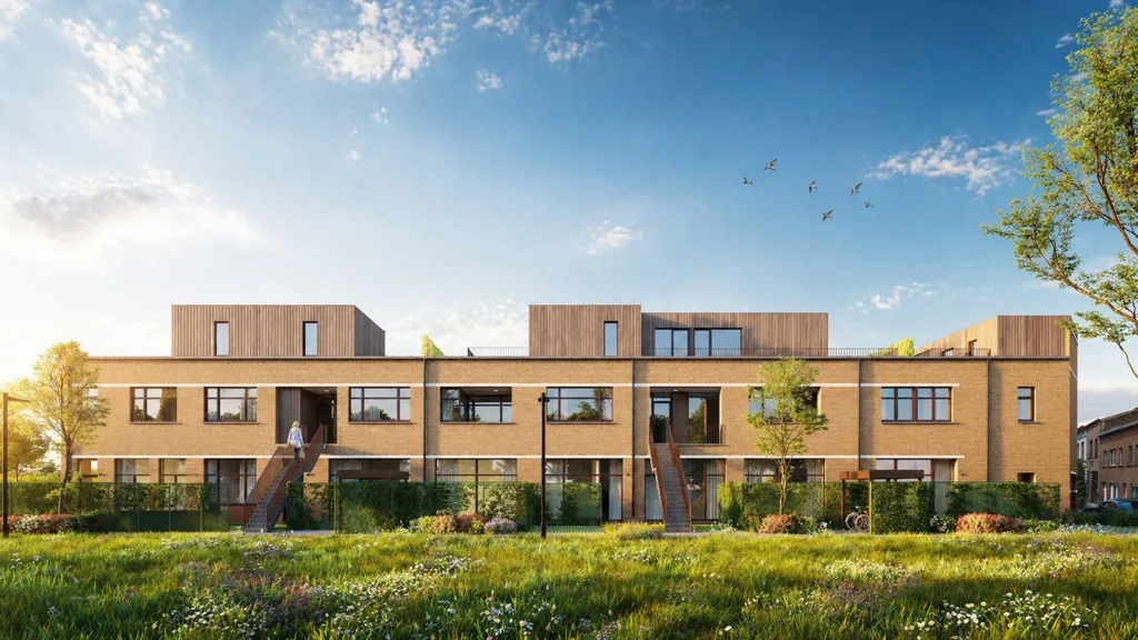 Välivaade - Duplex Apartment with Terrace in Eeklo
