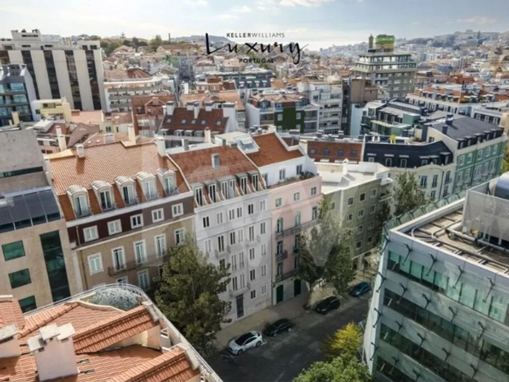 Vue aérienne - Luxury Flat with Varandas in Lisbon Centre