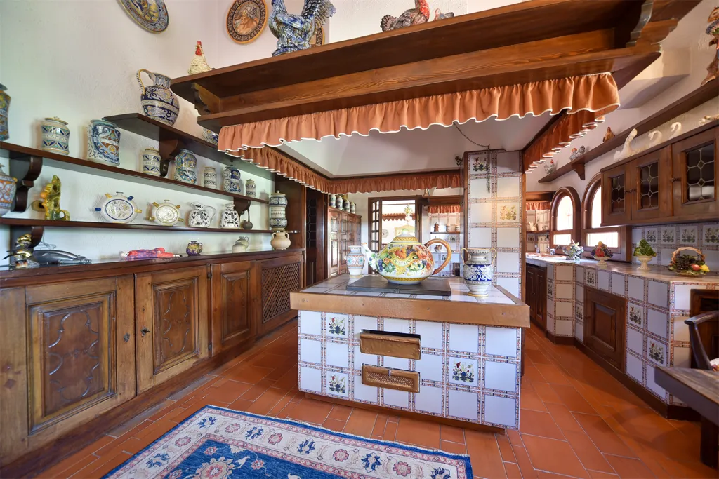 Cuisine - Villa with Golf Club Access in Teolo