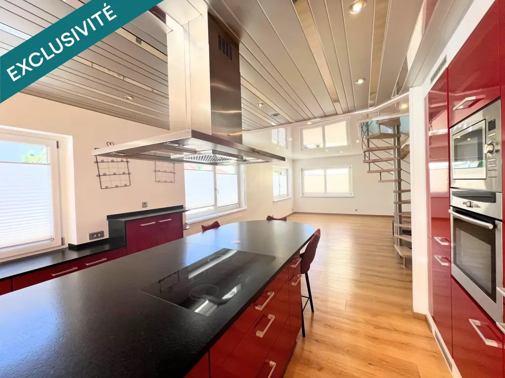 Cuisine - Triplex avec Grand Extérieur au Cœur de Didenheim
