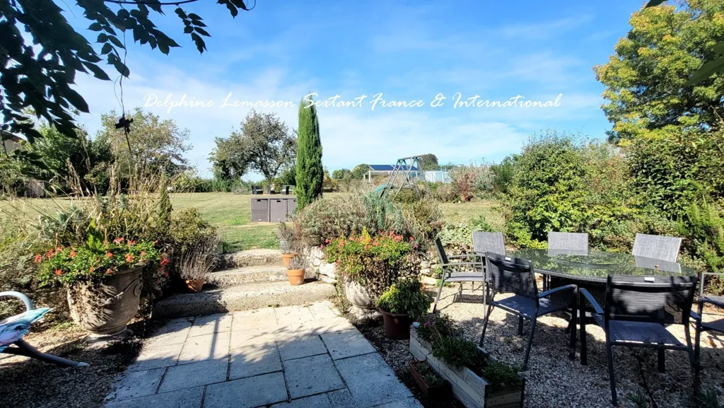 Aed - Stone Hamlet with Pool between Eymet and Bergerac