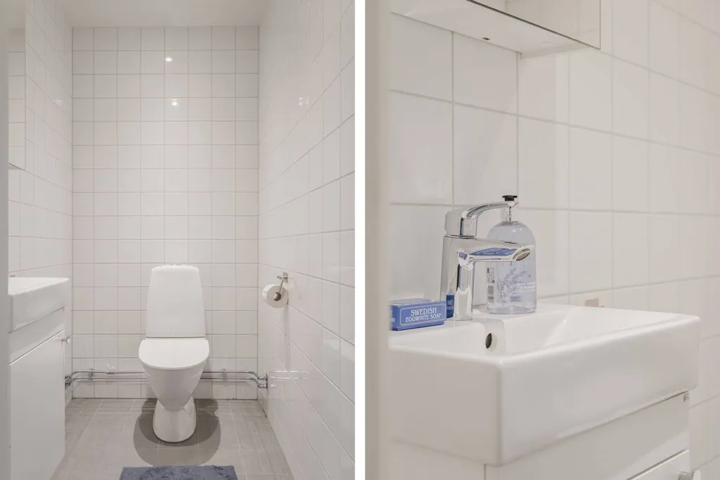 Bagni - Corner Flat with Two Balconies in Aromalund, Lund