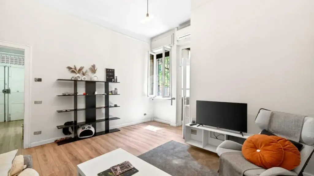 Séjour - Spacious 2-Bedroom Apartment in Brescia