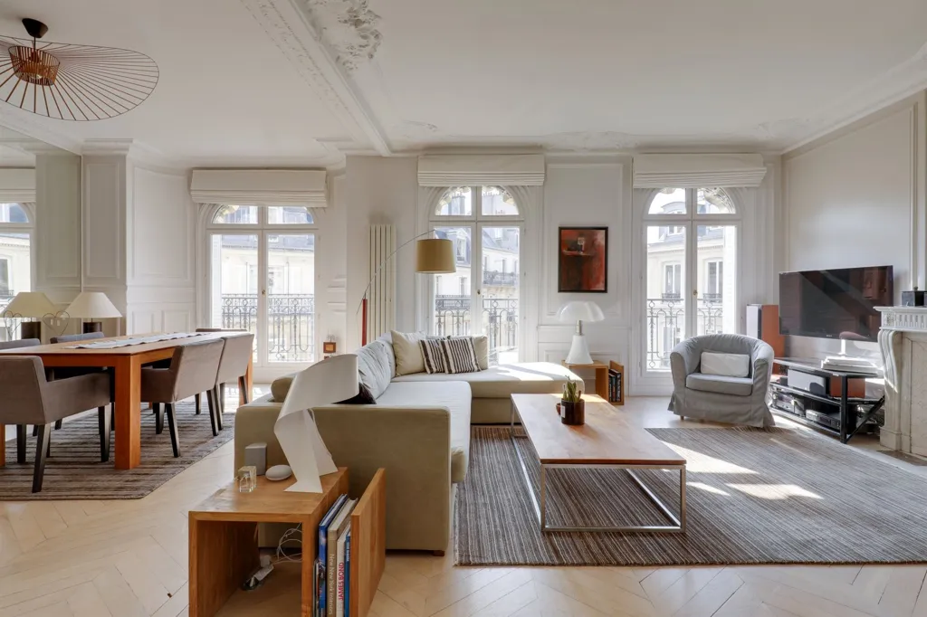 Soggiorno - Luxury Flat with Southern Views in Paris 16th