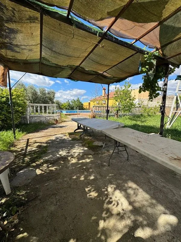 Terrasse - Rural House with Pool in Dos Hermanas