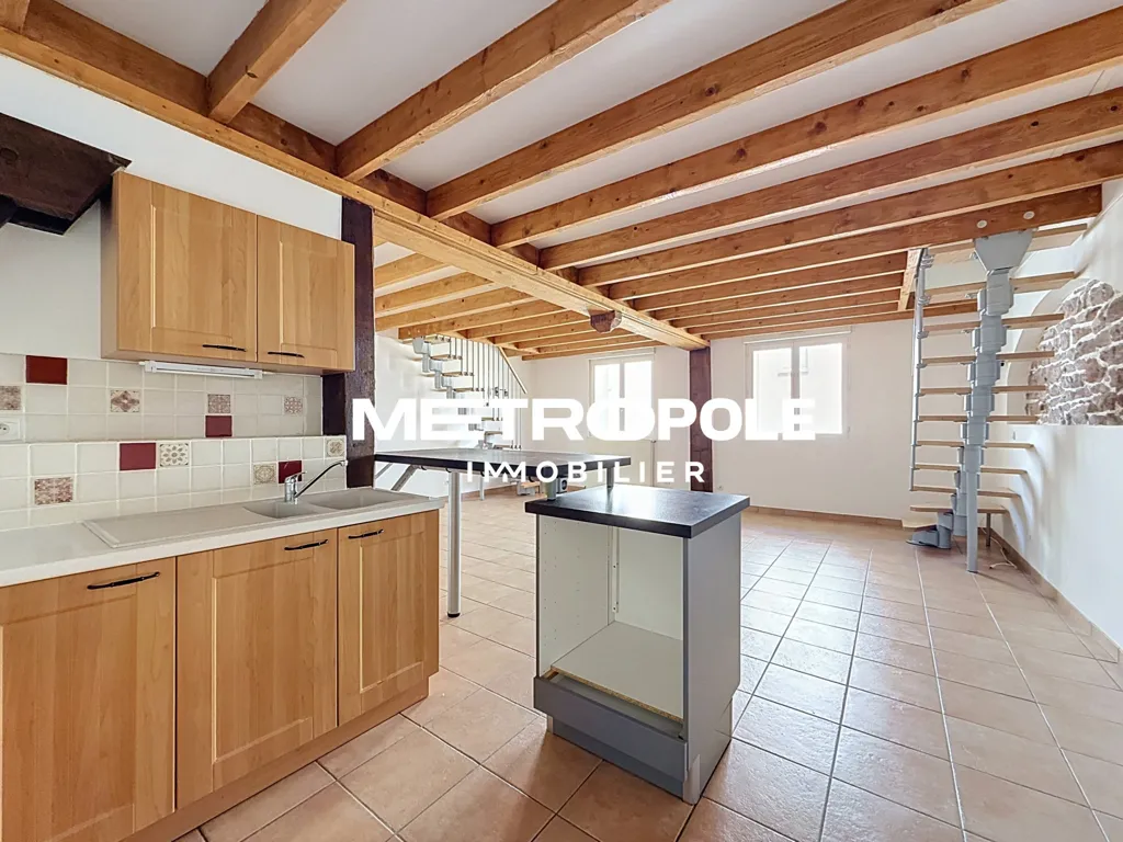 Köök - Duplex Flat with Parking in Bourgoin-Jallieu