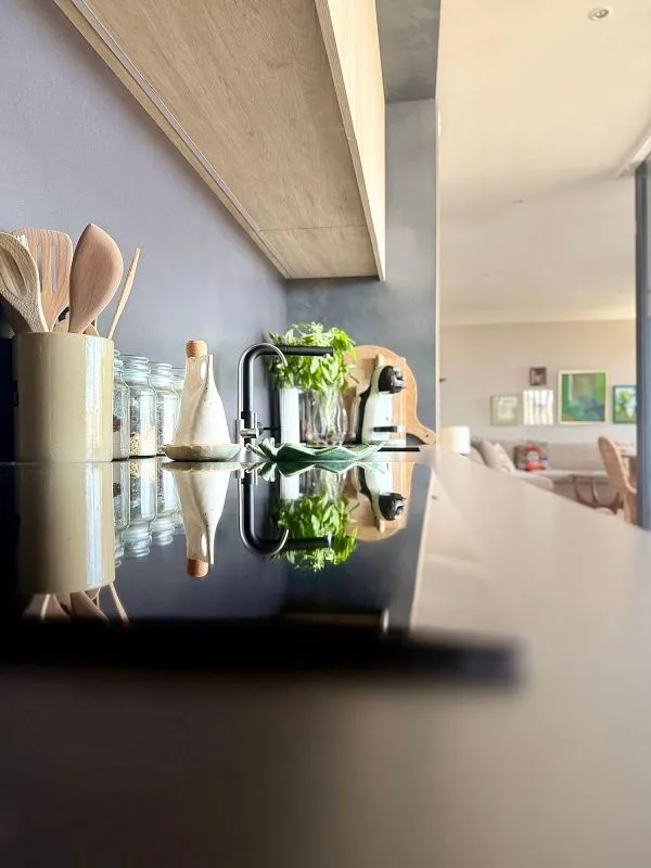 Cuisine - Apartment with Pool and Terrace in Santa Eulària des Riu