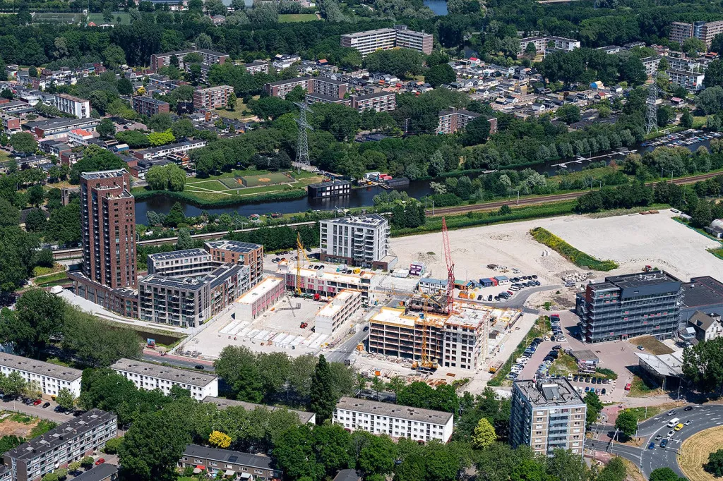 Vista aerea - New Developments with Urban Character in Zaandam