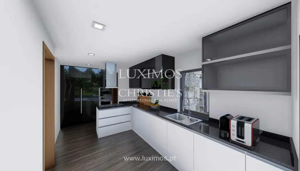 Kitchen - Construction Project with Modern Design in Alcantarilha
