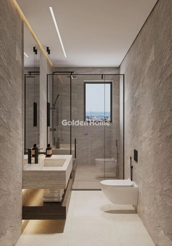Salles de bain - Modern Penthouse with Balcony in Petroupoli Centre