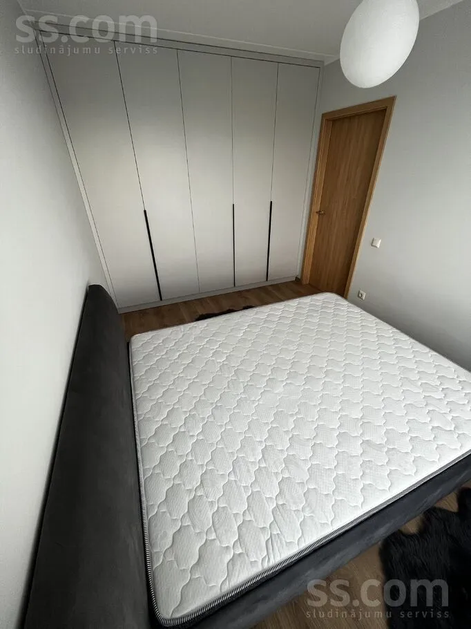 Chambres - 2-Bedroom Flat with Balcony in Purvciems