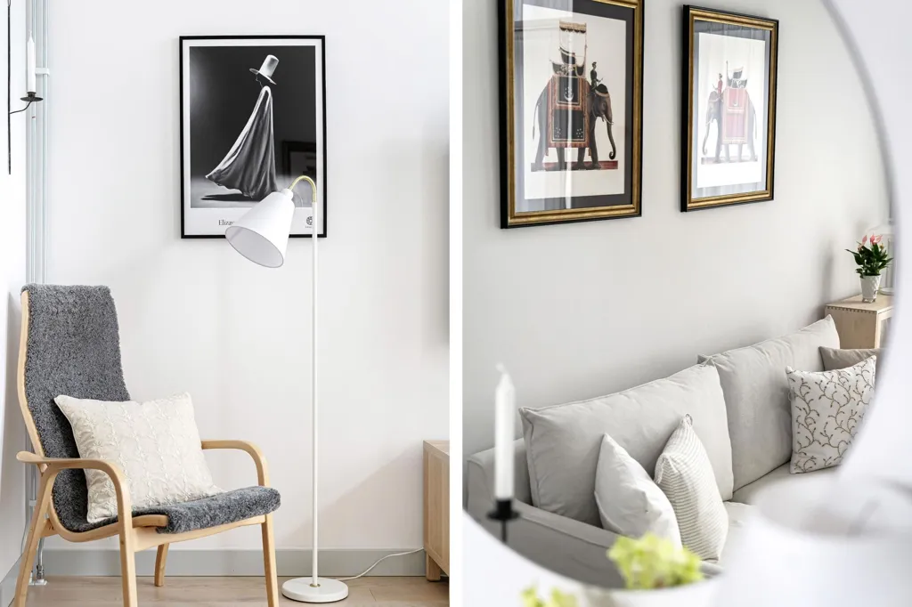 Living Room - Modern Townhouse with Loft in Vallastaden