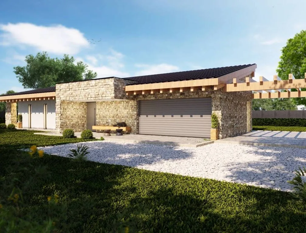 New Villa with Private Garden in Bottanuco