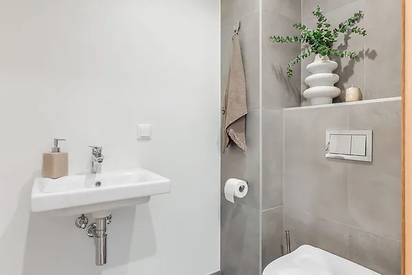 Vannitoad - Modernised Flat with Sauna in Tiskre, Harju County