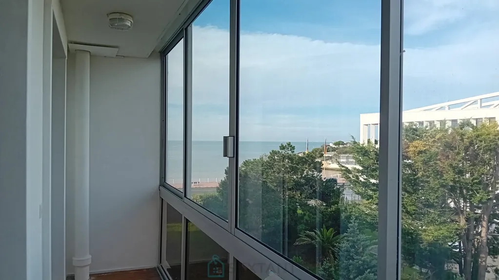 Balcon - Appartement Traversant Double Vue Mer à Royan