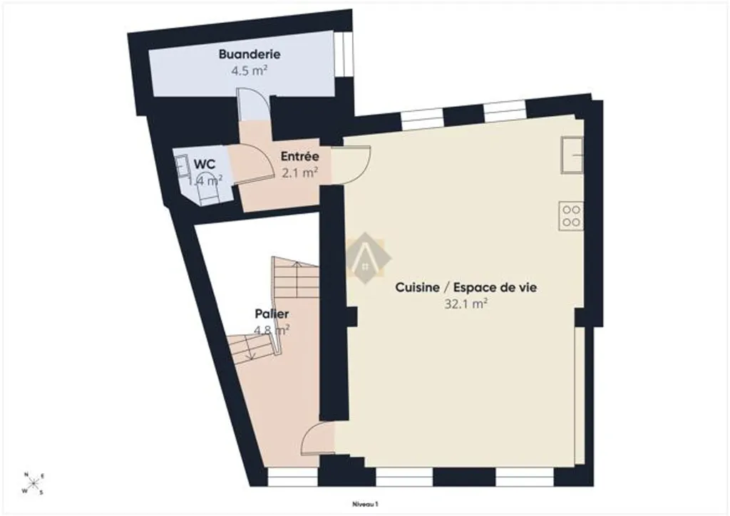Planimetria - Rental Property with Terrace in Floreffe