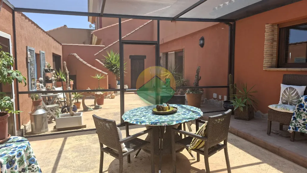 Terrasse - Rustic Spanish House with Terrace in Totana