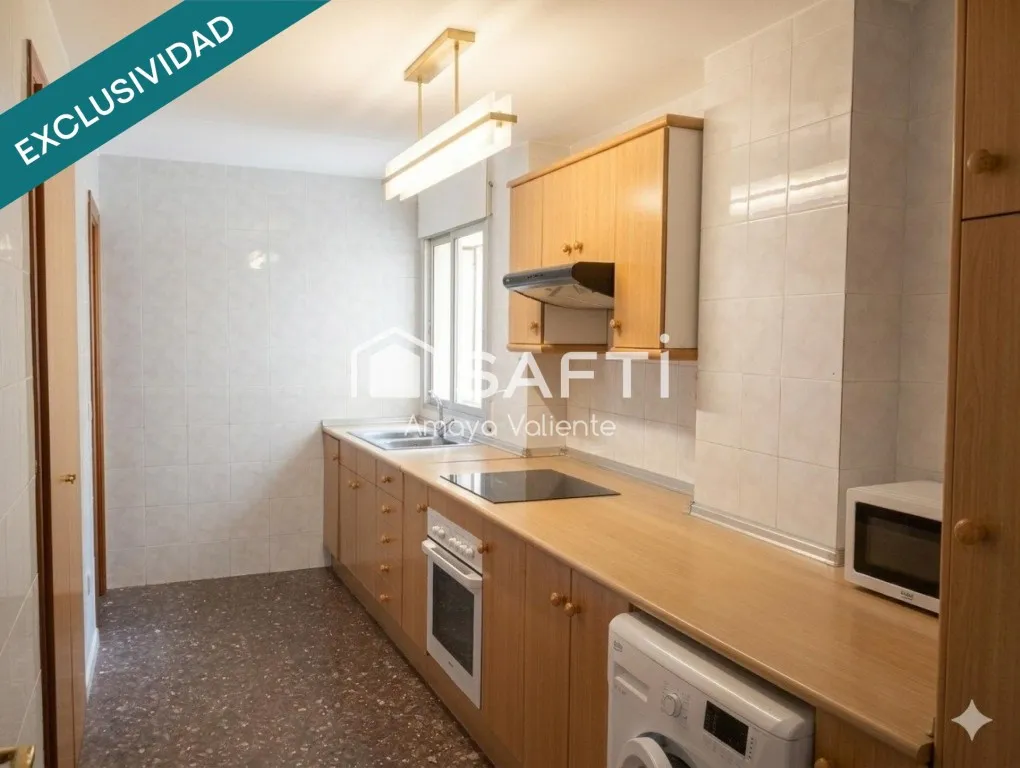 Cuisine - Spacious Apartment with 100m² Terrace in Andorra