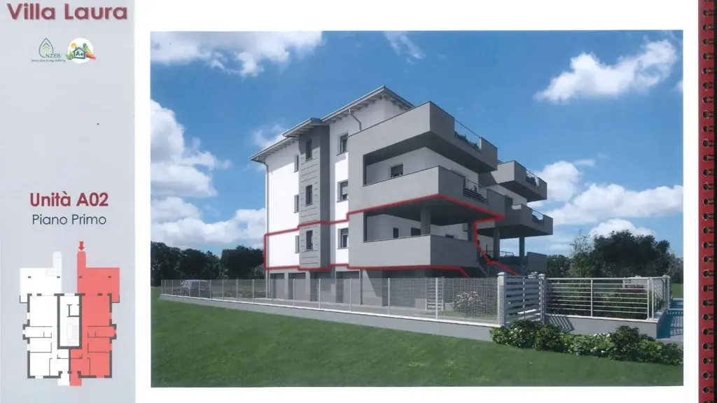 Modern Villa Apartment with Terrace in Maranello