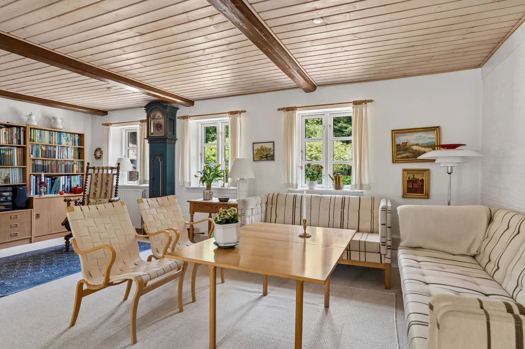 Soggiorno - Historic Villa with Large Garden in Bredsten
