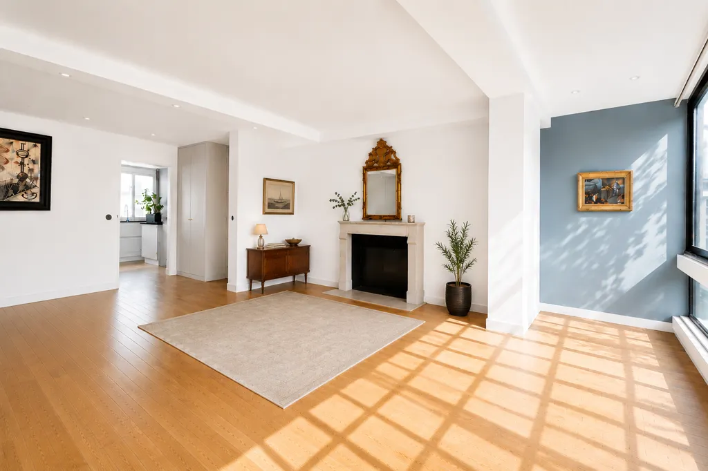 Salón - Apartment with Tour Eiffel View in Paris VIIème