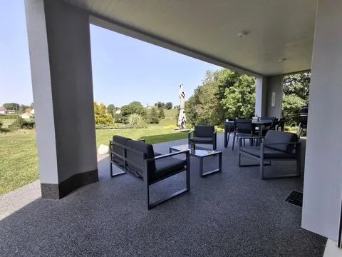 Terrasse - Maison Contemporaine avec Terrasse à Blamont