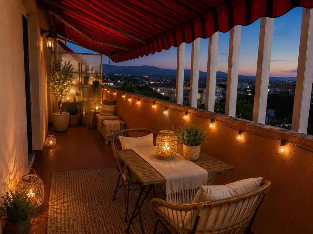 Balcon - Appartement avec vue dominante et terrasses à 15 min des plages