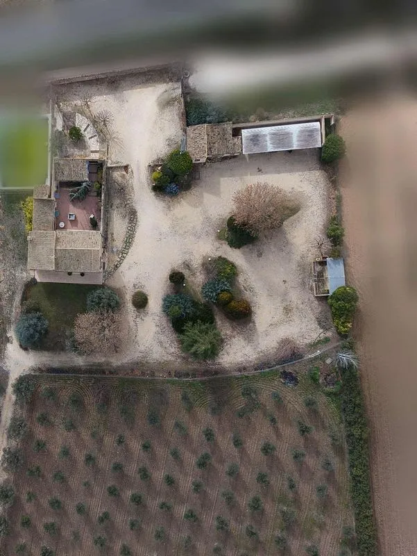 Õhuvaade - Restored Chalet with Olive Grove in Castalla