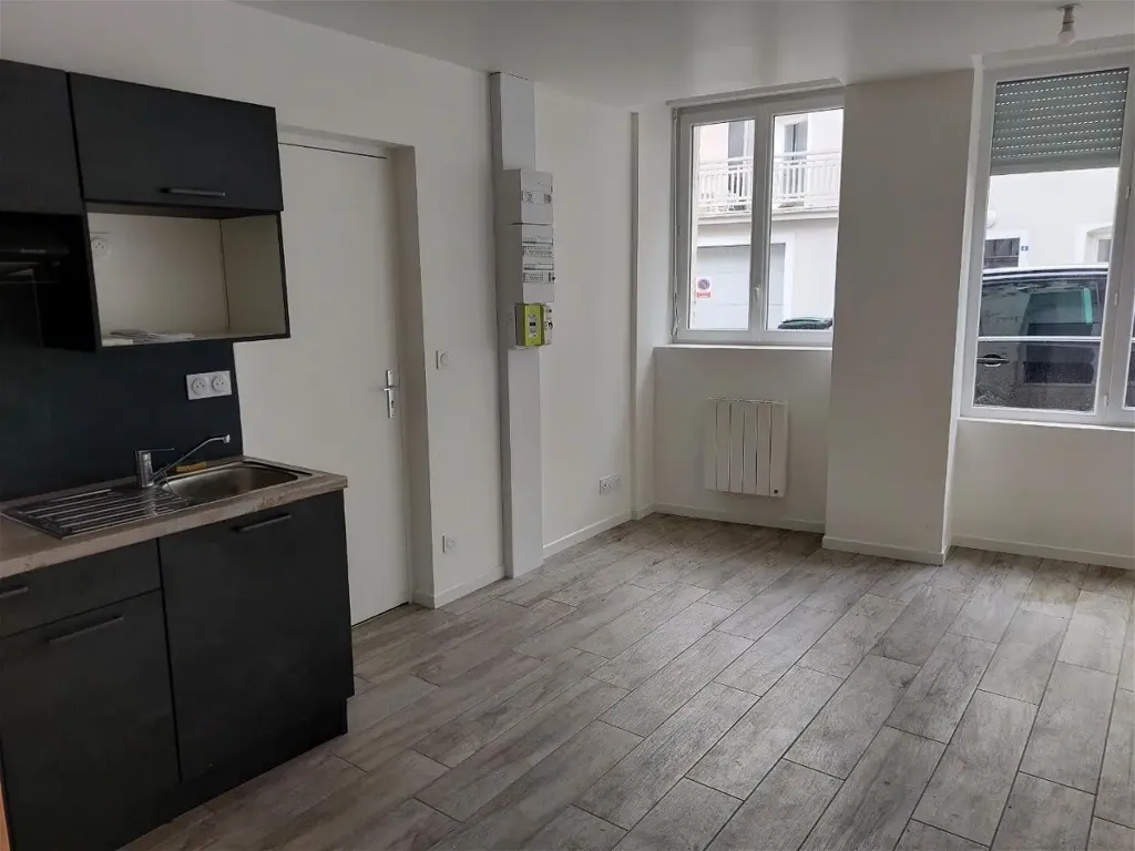 Kitchen - Bright Studio with Parking in Lagnieu