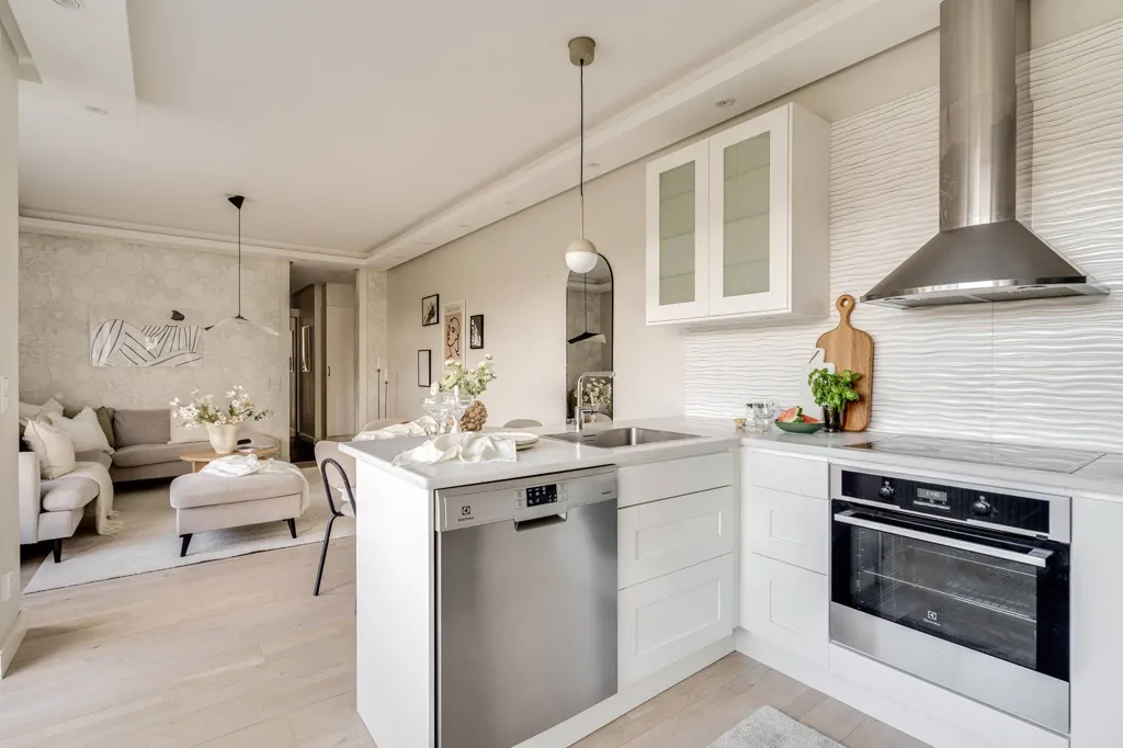 Cucina - Apartment with Balcony in Örebro