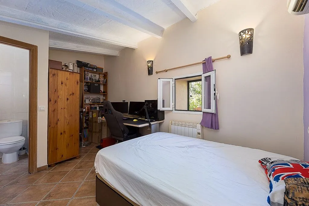 Bedrooms - Two-Home Property with Private Land in Sencelles