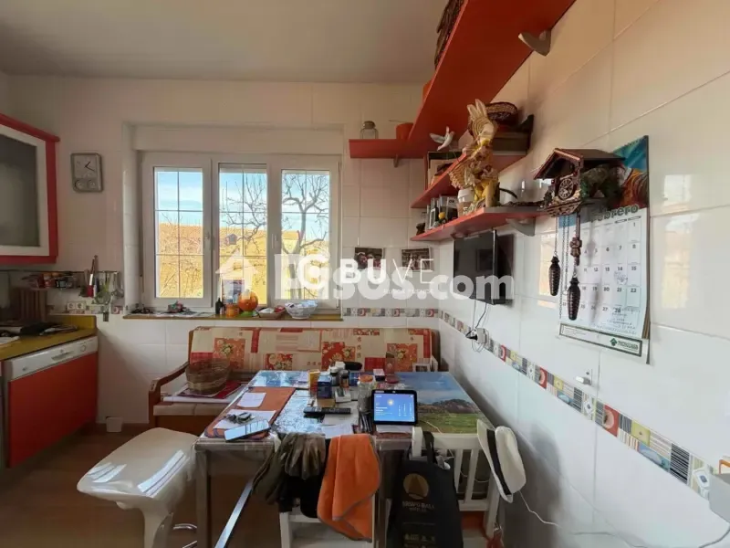 Köök - Rustic Farmhouse with Cultivation Land in Bustillo del Páramo