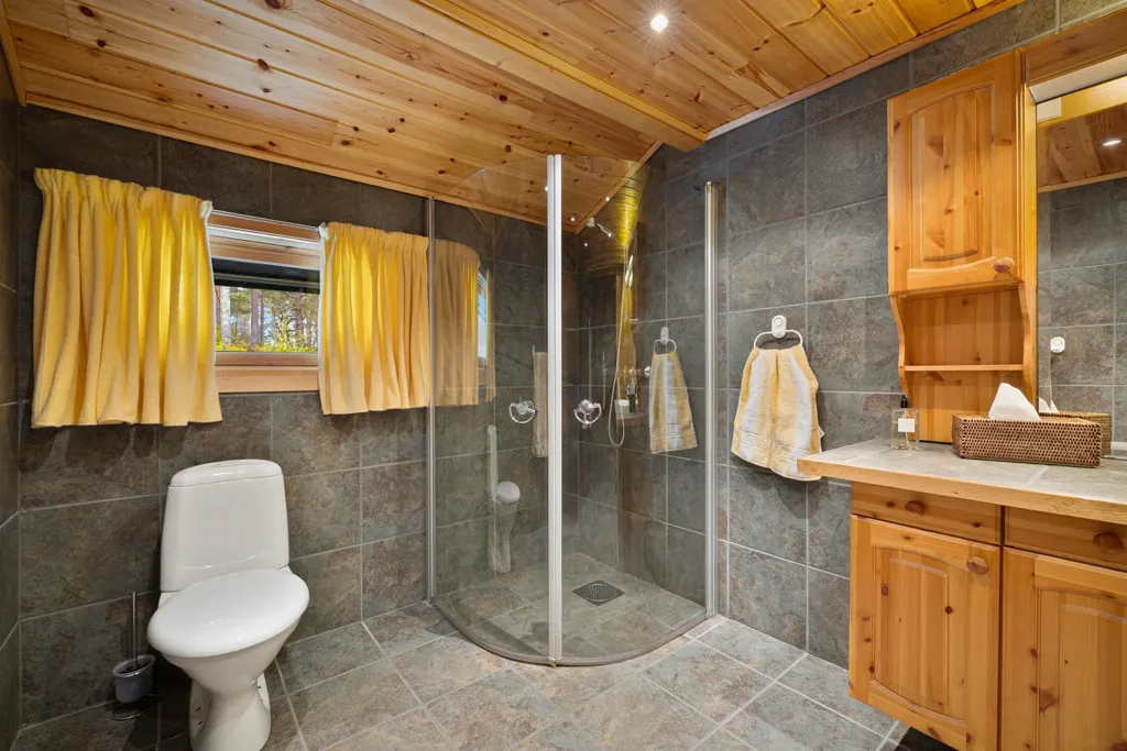 Salles de bain - Holiday Cottage with Marina Spots in Forstrøno