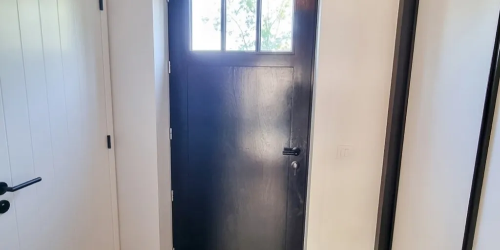 Entrée - Rijwoning Énergétique avec Vue sur les Champs à Evergem