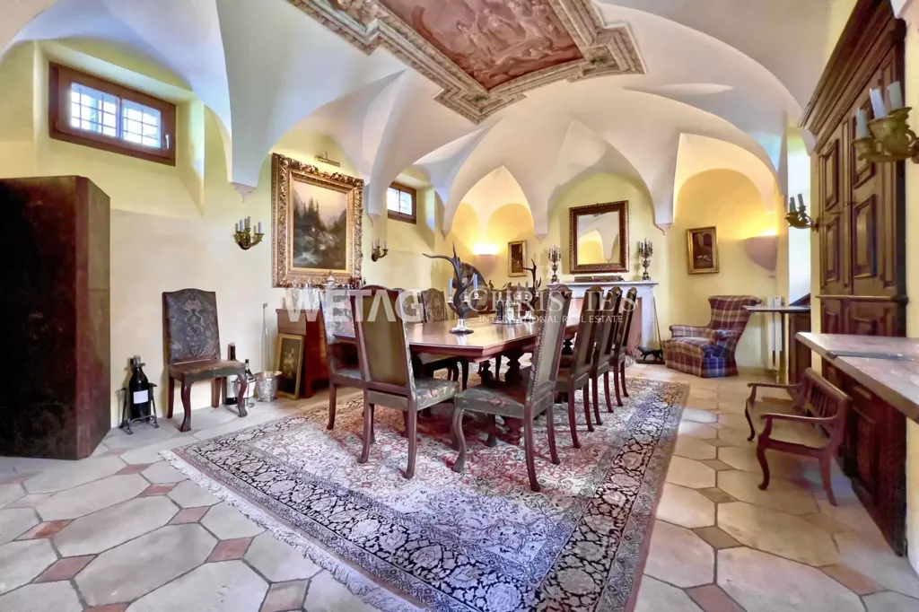 Esszimmer - Historisches Haus mit Innenhof am Lago Maggiore