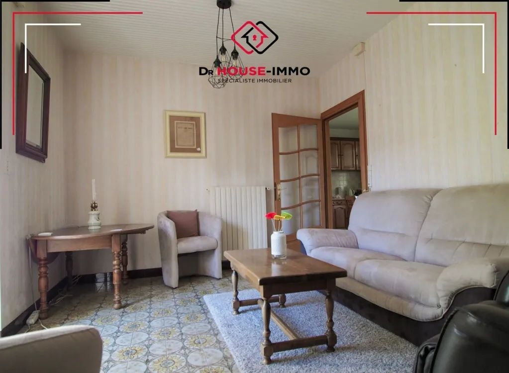 Séjour - Maison avec Jardin et Garage à Nalliers