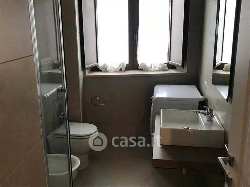 Salles de bain - Historic Apartment with Exposed Beams in Roccasecca
